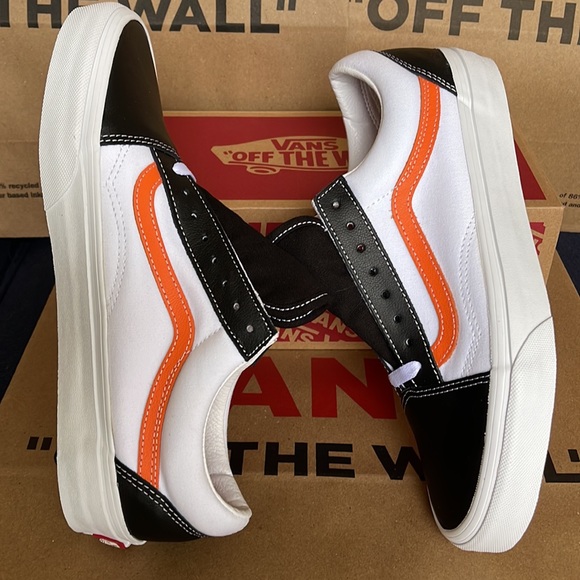 Vans Men’s Old Skool Classic Sport Black/True White Sneakers - Picture 12 of 16